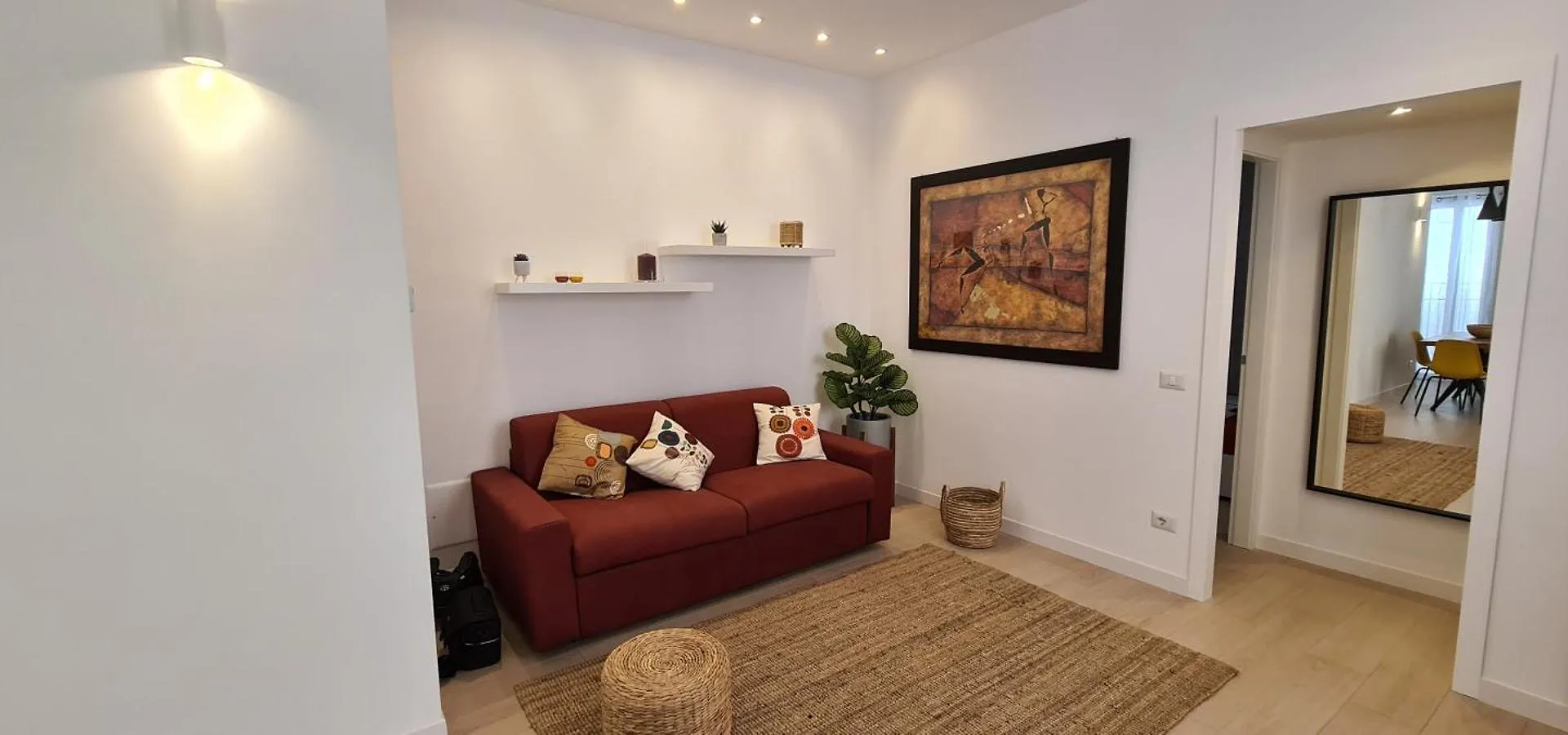 Trastevere Incantevole Con Patio Esterno Privato ローマ アパート